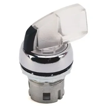 Rockwell Automation 800FM Series Clear Illuminated Spring Return Push Button, 22.5mm Cutout, IP66 - 800FM-LHR27 product image