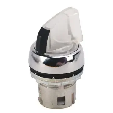 Rockwell Automation 800FM Series Clear Illuminated Spring Return Push Button, 22.5mm Cutout, IP66 - 800FM-LSL30 product image