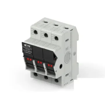 TE Connectivity 30A Fuse Holder for 10 x 38mm Fuse, 3P, 600V - 1SNF100036R0000 product image