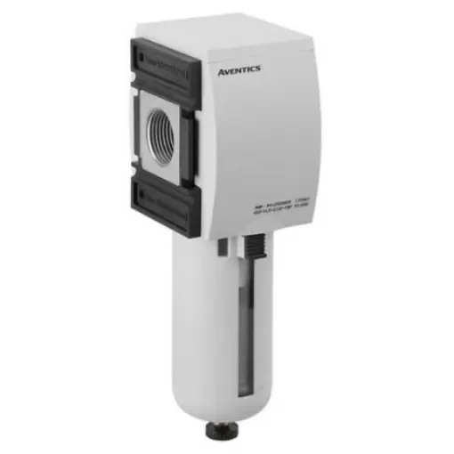 EMERSON ? AVENTICS AS5 series 40µm G 1 1.5bar to 16 bar Filter 7800L/min max with Semi Automatic drain - R412009012 product image