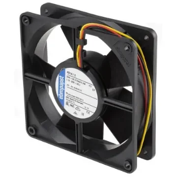 ebm-papst 4300 Series Axial Fan, 24 V dc, DC Operation, 170m³/h, 5W, 208mA Max, 119 x 119 x 32mm - 4314/2 product image