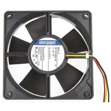 ebm-papst 4300 Series Axial Fan, 12 V dc, DC Operation, 170m³/h, 5W, 417mA Max, 119 x 119 x 32mm - 4312/2 product image