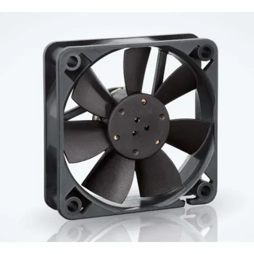 ebm-papst 600 F Series Axial Fan, 24 V dc, DC Operation, 29m³/h, 1.1W, 46mA Max, IP20, 60 x 60 x 15mm - 614F product image