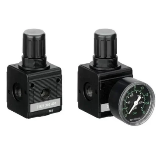 EMERSON ? AVENTICS G 1/4 Regulator - 0.5bar to 16bar, 0.25 in, 10bar max. input, 821302401 - 0821302401 product image