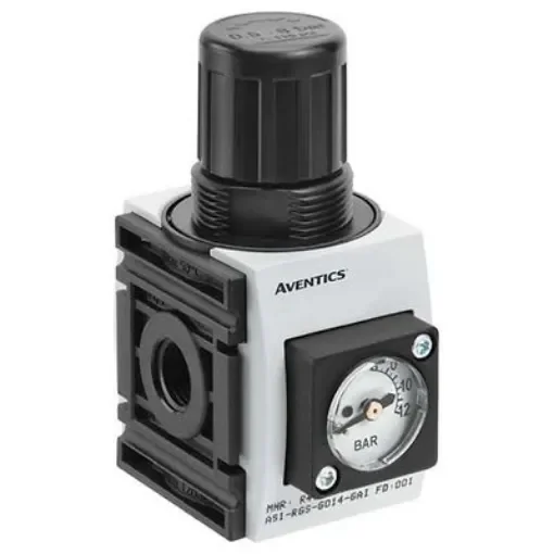 EMERSON ? AVENTICS G 1/4 Regulator - 0.5bar to 12bar, 0.25 in, 10bar max. input, R412014629 product image