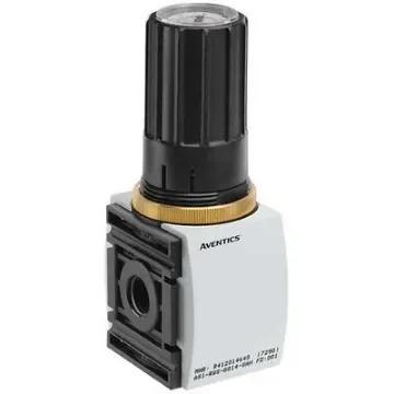 EMERSON ? AVENTICS G 1/4 Regulator - 0.5bar to 12bar, 0.25 in, 8bar max. input, R412014640 product image