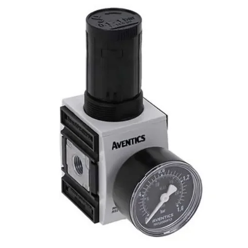 EMERSON ? AVENTICS G 1/4 Regulator - 0.1bar to 16bar, 0.25 in, 1bar max. input, R412006101 product image