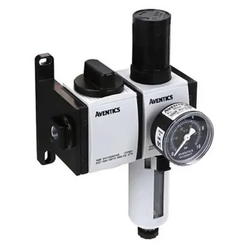 EMERSON ? AVENTICS AS2 Filter Regulator, 5µm, G 1/4, Semi Automatic, 16 bar, R412027667 product image
