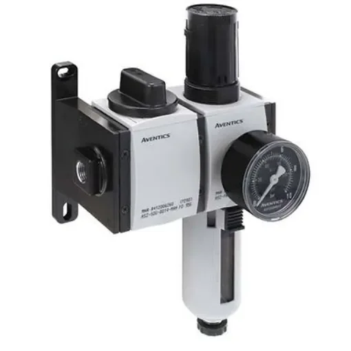 EMERSON ? AVENTICS AS2 Filter Regulator, 5µm, G 3/8, Semi Automatic, 16 bar, R412027670 product image