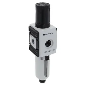 EMERSON ? AVENTICS AS3 Filter Regulator, 5µm, G 3/8, Semi Automatic, 16 bar, R412007175 product image