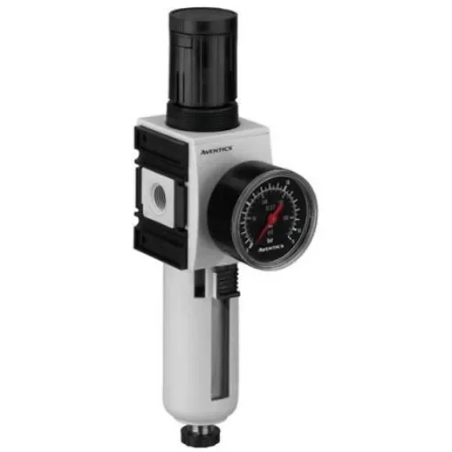 EMERSON ? AVENTICS AS3 Filter Regulator, 5µm, G 3/8, Semi Automatic, 16 bar, R412007206 product image