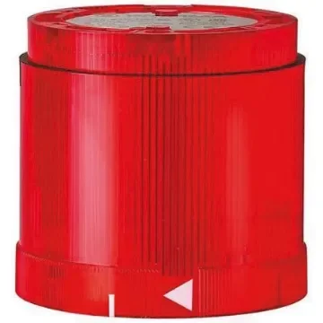 Werma 843 Series Red Rotating Effect Beacon Unit, 24 V dc, LED Bulb, AC, DC, IP54 - 843.130.55 product image