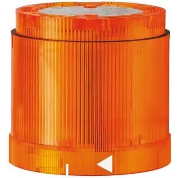 Werma 843 Series Yellow Rotating Effect Beacon Unit, 24 V dc, LED Bulb, AC, DC, IP54 - 843.330.55 product image