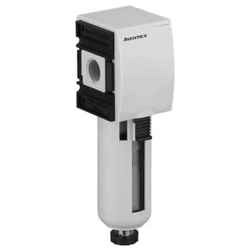 EMERSON ? AVENTICS AS2 series 40µm G 1/4 1.5bar to 16 bar Filter 2100L/min max with Semi Automatic drain - R412006003 product image
