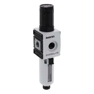 EMERSON ? AVENTICS AS2 Filter Regulator, 25µm, G 3/8, Semi Automatic, 16 bar, R412006221 product image