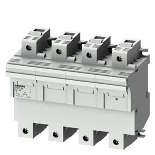 Siemens 100A Fuse Holder for 22.2 x 58mm Fuse, 3P+N, 690V - 3NW7262 product image