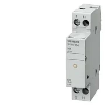 Siemens 32A Fuse Holder for 10 x 38mm Fuse, 1P + N, 690V - 3NW7054 product image