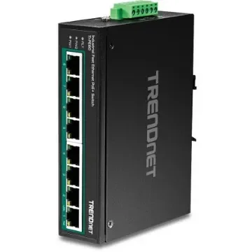 Trendnet TI-PE80, Managed 8 Port Gigabit Switch With PoE product image