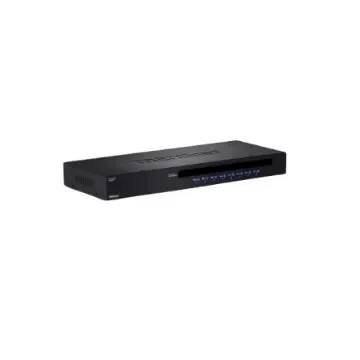 Trendnet 3 Port 8 USB DVI KVM Switch, 2048 x 1536 Maximum Resolution - TK-803R (EU) product image