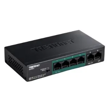 Trendnet TE-FP051 (EU), Unmanaged 6 Port Gigabit Switch With PoE product image