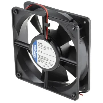 ebm-papst 4300 Series Axial Fan, 24 V dc, DC Operation, 170m³/h, 5W, 208mA Max, 119 x 119 x 32mm - 4314R product image