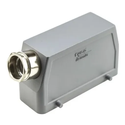 TE Connectivity HE Heavy Duty Power Connector Hood, Side Entry - 1-1102314-6 product image