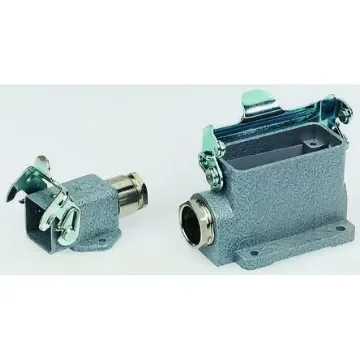 TE Connectivity HA Heavy Duty Power Connector Housing, 3, 4 Contacts, Side Entry - 1-1102108-2 product image