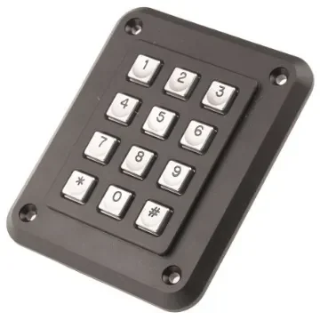 Storm IP65 12 Key Polymer Keypad - PLX12T202 product image