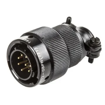 Amphenol Limited, 62LC, Copper 8 Way Cable Mount MIL Spec Circular Connector, Pin Contacts,Shell Size 12, Bayonet - 62LC-16F12-08PN(771) product image