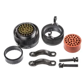 Amphenol Limited, 62LC, Copper 32 Way Cable Mount MIL Spec Circular Connector, Pin Contacts,Shell Size 18, Bayonet - 62LC-16F18-32PN(771) product image