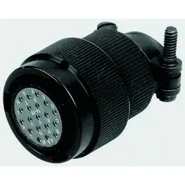 Amphenol Limited, 62LC, Copper 7 Way Cable Mount MIL Spec Circular Connector, Socket Contacts,Shell Size 10, Bayonet - 62LC-16F10-07SN(771) product image