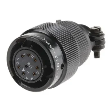Amphenol Limited, 62LC, Copper 8 Way Cable Mount MIL Spec Circular Connector, Socket Contacts,Shell Size 12, Bayonet - 62LC-16F12-08SN(771) product image