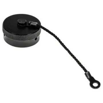 Amphenol Limited 62GB MIL-DTL-26482 Plug Dust Cap, Shell Size 16, with Zinc Cobalt Finish, Aluminium - 62LC-812-16(771) product image