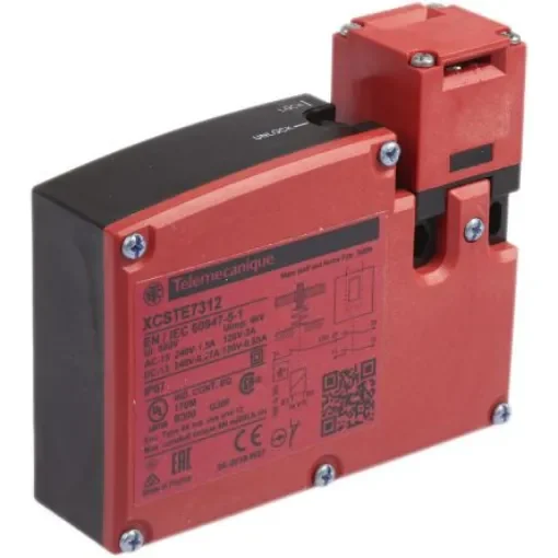 Telemecanique Sensors XCS-TE Series Solenoid Interlock Switch, Power to Unlock, 24V ac/dc - XCSTE7312 product image