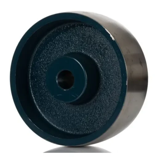 LAG Blue Cast Iron High Load Capacity, Low Rolling Resistance Trolley Wheel, 1200kg - 1012 product image