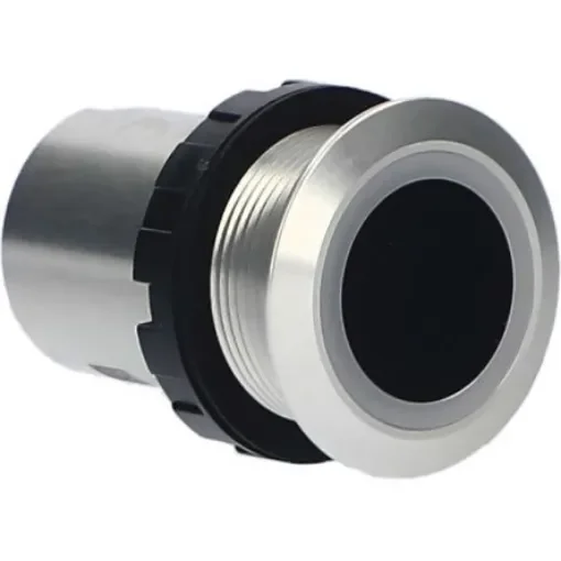 Idec CW Series Illuminated Push Button Switch, Panel Mount, 22.3mm Cutout, Red/Green LED, 24V dc, IP65, IP67 - CW4H-DM1NGR-C product image