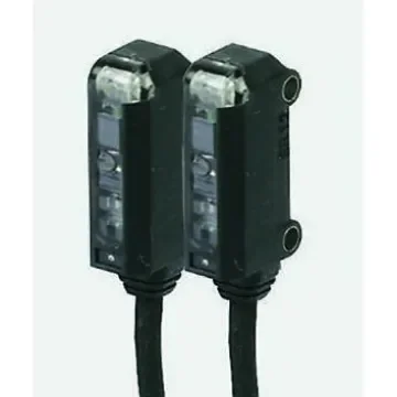 Omron Through Beam Photoelectric Sensor, Block Sensor, 1 m Detection Range - E3T-ST12 2M product image
