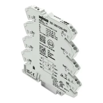 WAGO Electronic Circuit Breaker 2A 24V 787, 1 channels , DIN Rail - 787-3861/200-000 product image