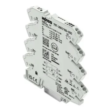 WAGO Electronic Circuit Breaker 10A 24V 787, 1 channels , DIN Rail - 787-3861/100-000 product image
