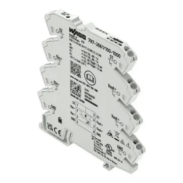 WAGO Electronic Circuit Breaker 1A 24V 787, 1 channels , DIN Rail - 787-3861/100-1000 product image