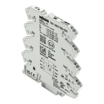 WAGO Electronic Circuit Breaker 8A 24V 787, 1 channels , DIN Rail - 787-3861/108-020 product image