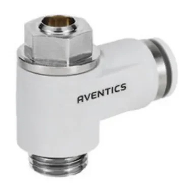 EMERSON – AVENTICS CC04 Series Tube Flow Valve, 8mm Tube Inlet Port x G 3/8 Outlet Port, R412010574 product image