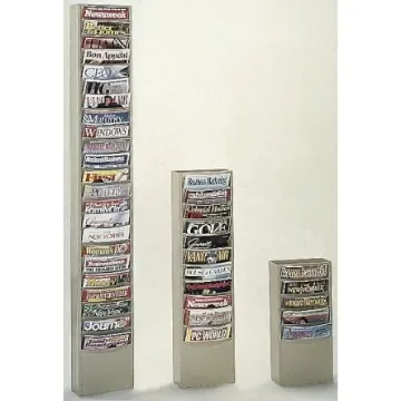 RS PRO Free Standing Steel Beige Magazine Rack - 3034573 product image