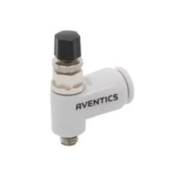 EMERSON – AVENTICS CC04 Series Tube Flow Valve, 6mm Tube Inlet Port x M5 Male Outlet Port, 0821200129 product image