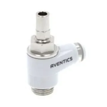 EMERSON – AVENTICS CC04 Series Tube Flow Valve, 4mm Tube Inlet Port x G 1/8 Outlet Port, 0821200192 product image