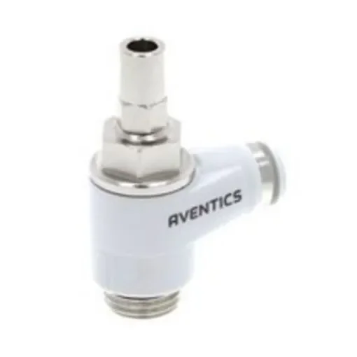 EMERSON – AVENTICS CC04 Series Tube Flow Valve, 4mm Tube Inlet Port x G 1/8 Outlet Port, 0821200192 product image