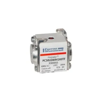 Mersen 200A size 30 FF Square Body Fuse, aR, 700V - X300055 product image