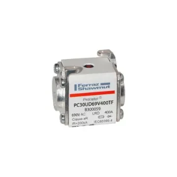 Mersen 400A size 30 FF Square Body Fuse, aR, 700V - B300059 product image