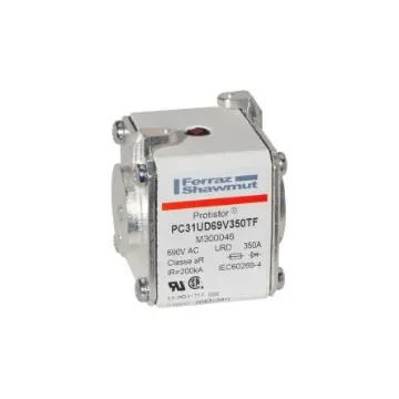Mersen 350A size 31 FF Square Body Fuse, aR, 700V - M300046 product image