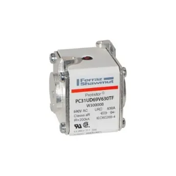 Mersen 630A size 31 FF Square Body Fuse, aR, 700V - W300008 product image